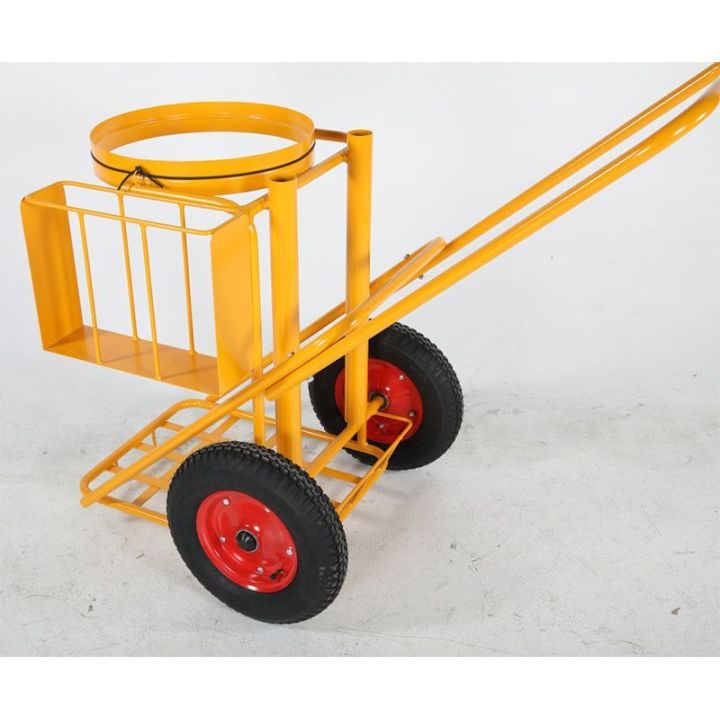Chariot de Nettoyage 125 L | Collecte Extérieure Robuste - Sol Direct