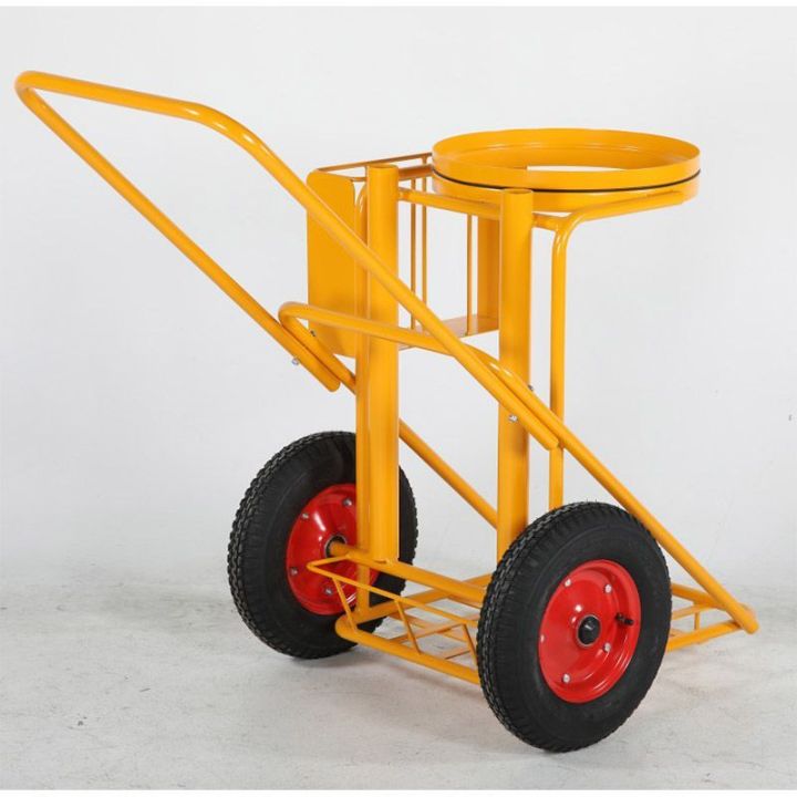 Chariot de Nettoyage 125 L | Collecte Extérieure Robuste - Sol Direct