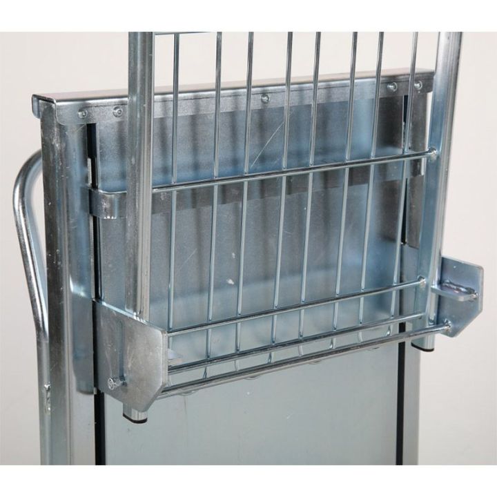 Chariot compact et robuste, idéal pour les espaces restreints en milieu professionnel
