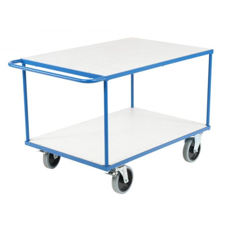 Servante d'atelier 2 plateaux charge 500 kg