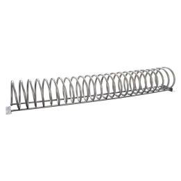 Rack à Vélo Inox 10 Places | Mobilier urbain grande capacité - Sol Direct