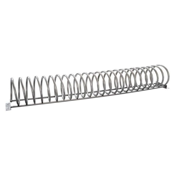 Rack à Vélo Inox 10 Places | Mobilier urbain grande capacité - Sol Direct