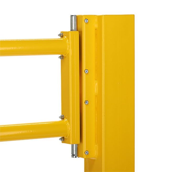 Porte battante avec poteau d’extrémité | Sécurité accès - Sol Direct