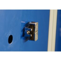 Moraillon Porte-Cadenas pour Vestiaire | Verrouillage sans Clé - Sol Direct