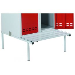Banc pour Vestiaire 700 mm | Assise Intégrée Hygiénique - Sol Direct