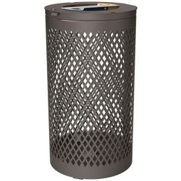 Poubelle de tri sélectif Losange 2 x 60 litres