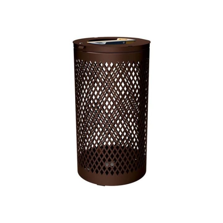 Poubelle Tri Sélectif Losange 2x60L | Mobilier Design Extérieur - Sol Direct