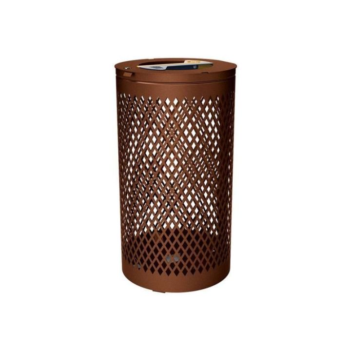 Poubelle Tri Sélectif Losange 2x60L | Mobilier Design Extérieur - Sol Direct