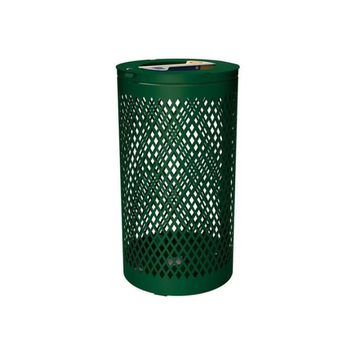Poubelle de tri sélectif Losange 2 x 60 litres