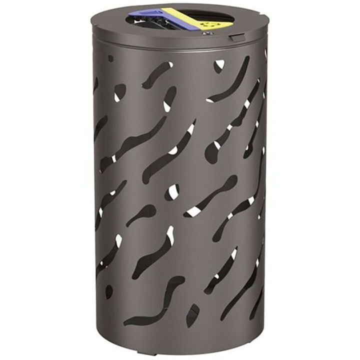 Poubelle d'extérieur pour tri sélectif 2 x 60L