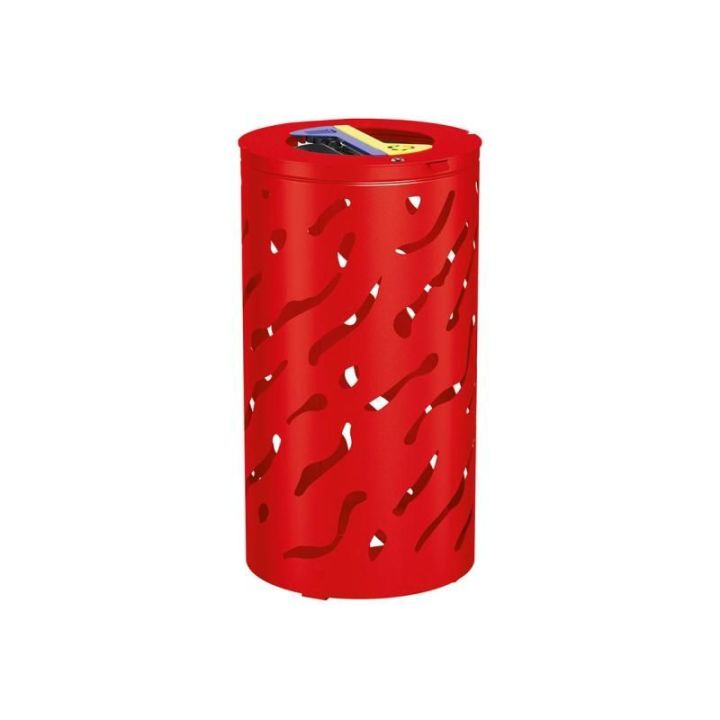 Poubelle Venise Tri Sélectif 2x60L | Mobilier Urbain Esthétique - Sol Direct