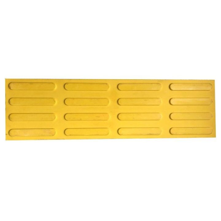 Bande d’Orientation Podotactile Caoutchouc 840 × 240 × 7 mm – Sol Direct