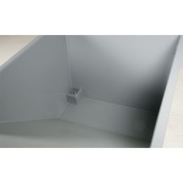 Grille de filtration avec robinet de vidange
