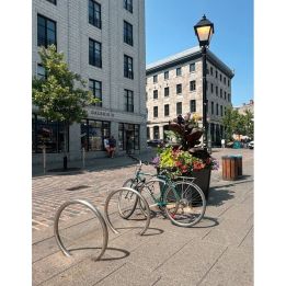 Arceau vélos en inox