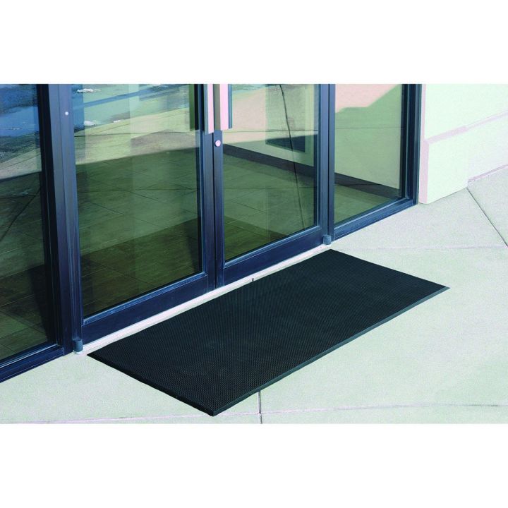 Tapis d'entrée extérieur en caoutchouc à picots