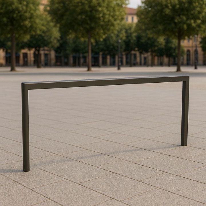 Barre accroche motos | Lisse de bordure