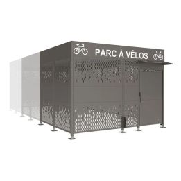 Abri vélos sécurisé Horizon en acier