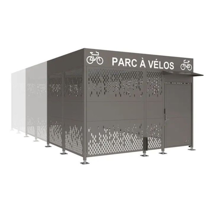 Abri vélos sécurisé Horizon en acier