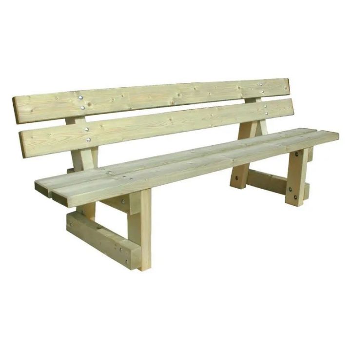 Banc public en bois Porto