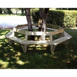Banc tour d'arbre Turin