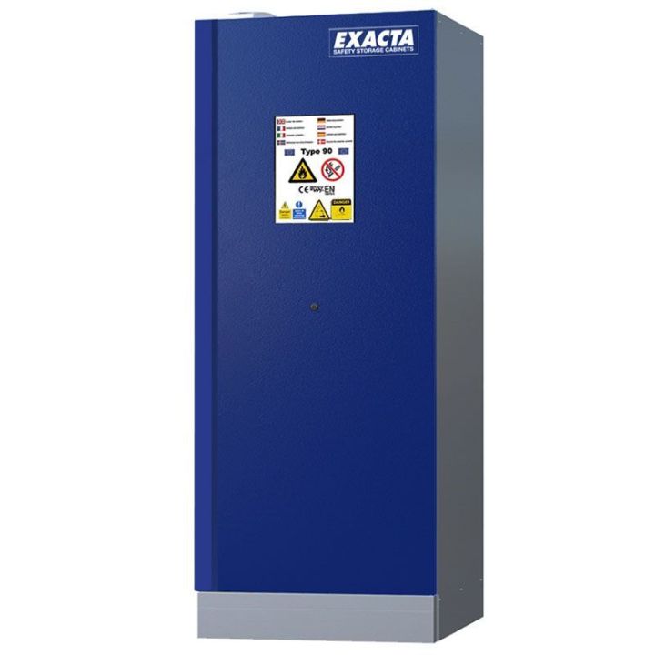 Armoire pour batterie lithium haute 1 porte - Larg 895 mm fermée