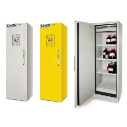 Armoires de sécurité BAC gris et jaune