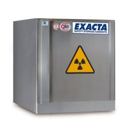 Armoire sous-paillasse pour produits radioactifs