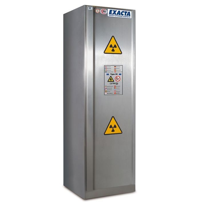 Armoire 1 porte pour produits radioactifs