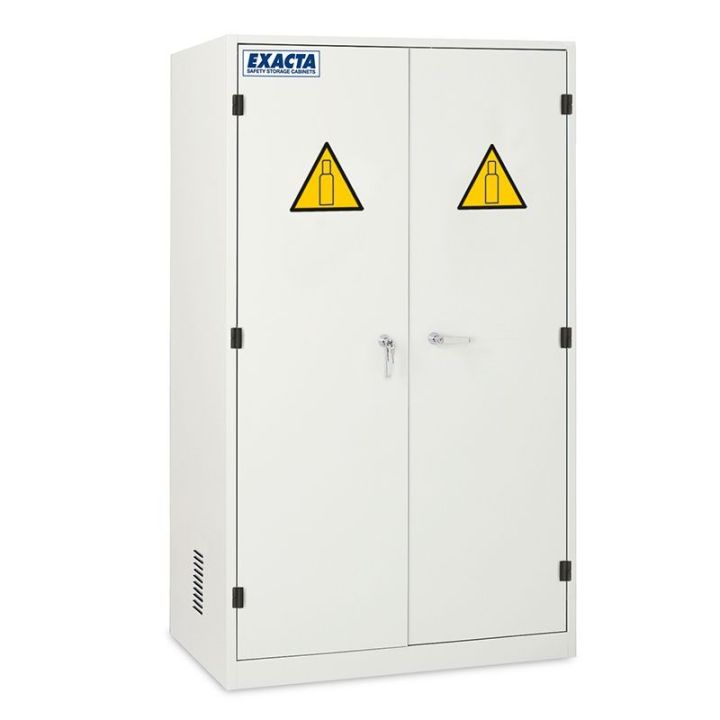 Armoire de stockage de bouteilles de gaz fermée 2 portes