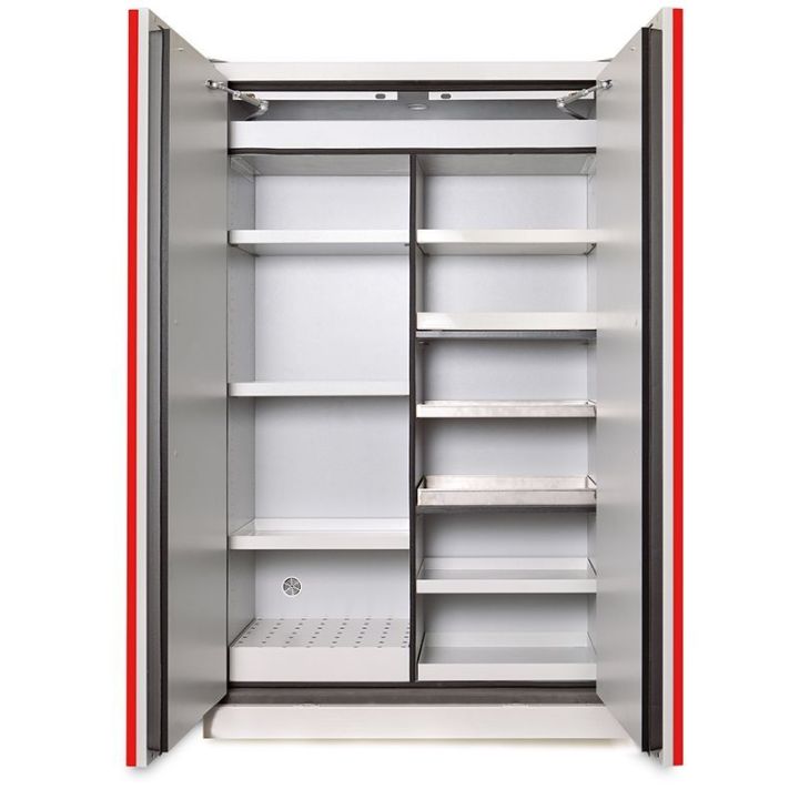 Armoire multirisques 2 portes ouverte