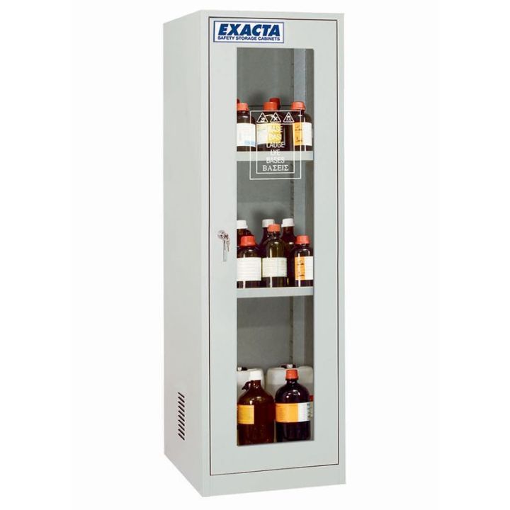 Armoire double paroi 1 porte avec fenêtres