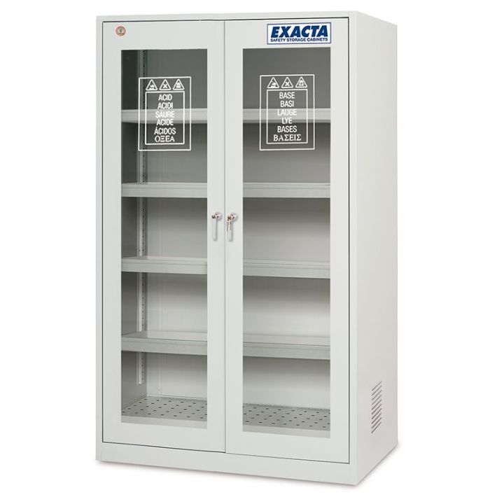Armoire double paroi 2 portes avec fenêtres vide