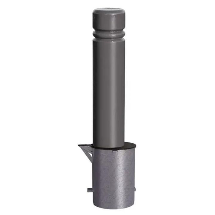 Fourreau verrouillable pour bornes avec borne