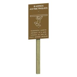 panneau barres asymétriques