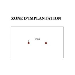 implantation Panneau d'échauffement