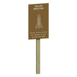 Panneau Saute mouton