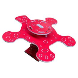 Jeu sur ressort 5 places | Aire de jeu collective - Sol Direct