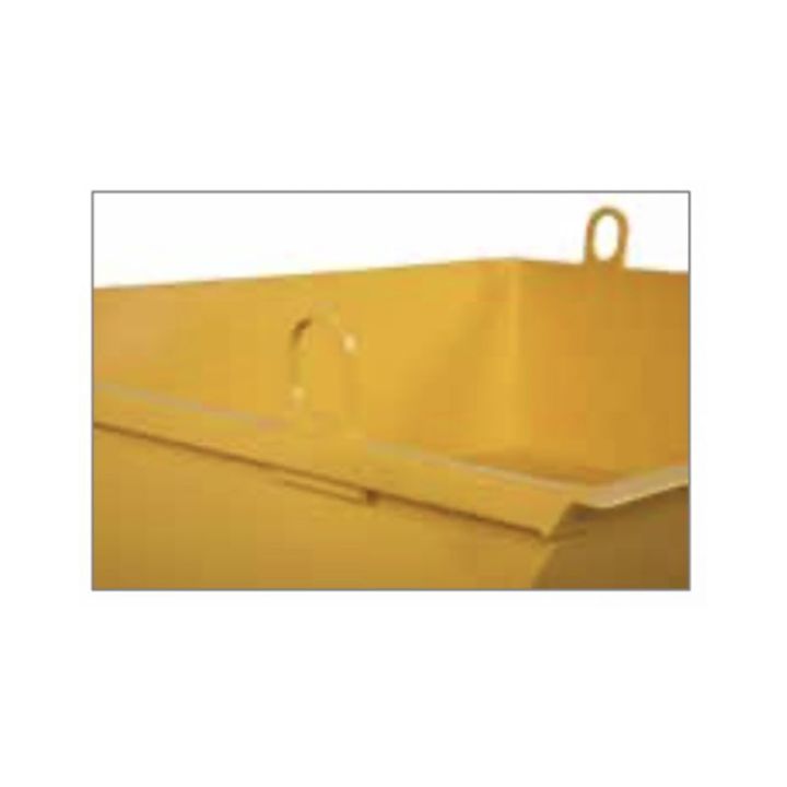 Bac à béton acier 350 et 500 L | Transport sécurisé - Sol Direct