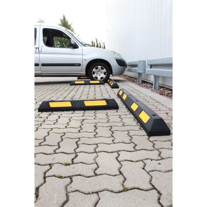 Butée de parking en caoutchouc CrashStop | Butées de parking | Butées de Stationnement
