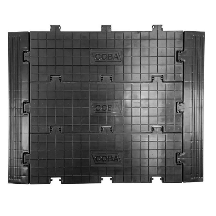 Bordure de rampe pour dalle de protection