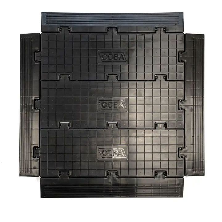 Bordure de rampe pour dalle de protection