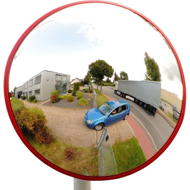 Miroir en polycarbonate grand angle à 180°  | Miroirs de sécurité