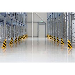 Sabot de protection pour échelles en acier | Protection des entrepôts