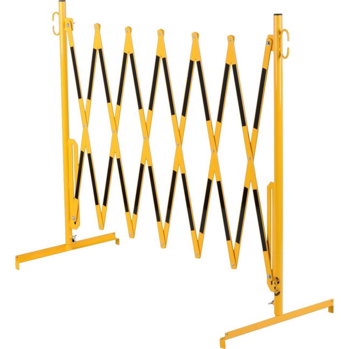 Barrière de sécurité extensible sur pieds | Barrière de sécurité | Barrière et poteau de Sécurité