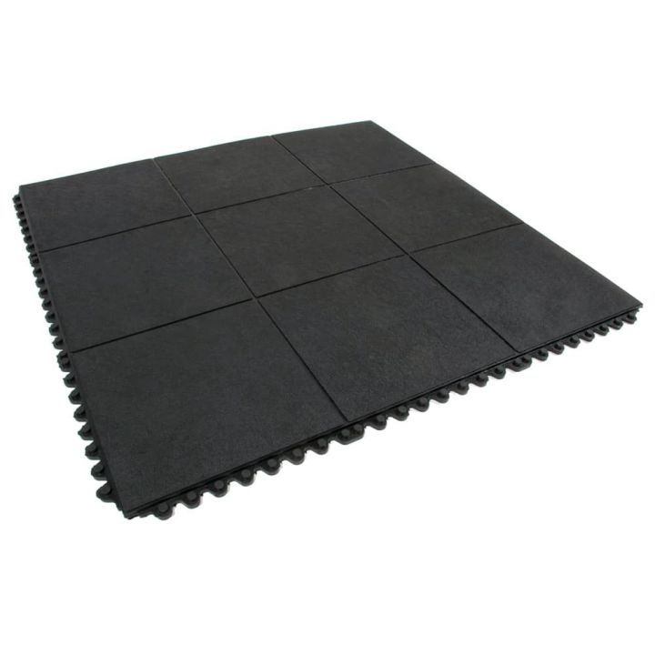 Dalle anti-fatigue premium à surface granuleuse, SOLID FATIGUE-STEP