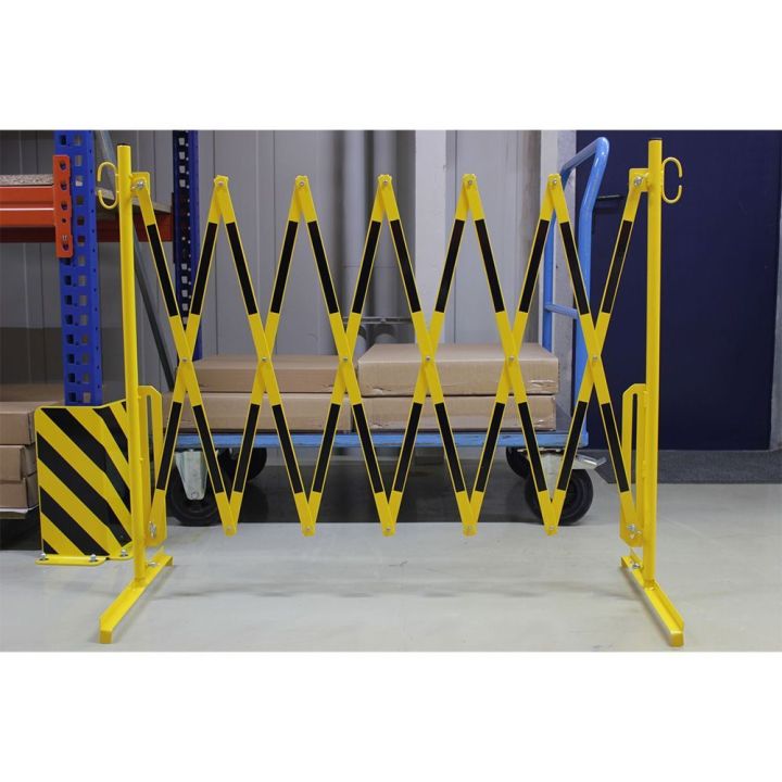 Barrière de sécurité extensible sur pieds | Barrière de sécurité | Barrière et poteau de Sécurité