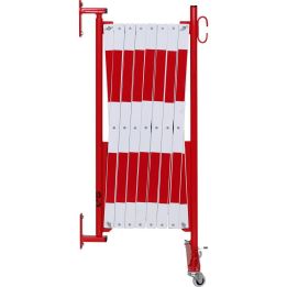 Barrière extensible fixation murale et roues | Barrière de sécurité | Barrière et poteau de Sécurité