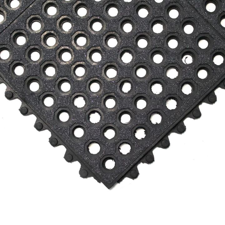 Dalle antifatigue ultra résistance en nitrile - Caillebotis industriels FATIGUE-STEP GRIT TOP