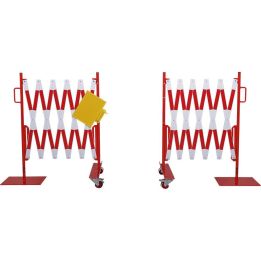 Barrière d'accès extensible pour voie large | Barrière de sécurité | Barrière et poteau de Sécurité