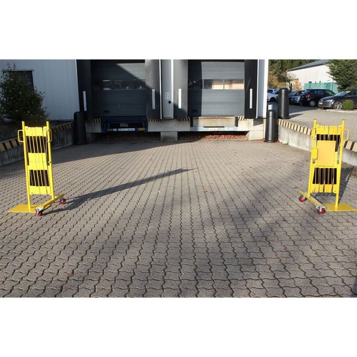Barrière d'accès extensible pour voie large | Barrière de sécurité | Barrière et poteau de Sécurité